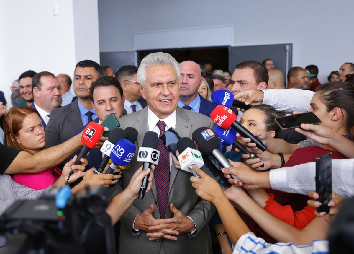 Caiado critica decreto de Lula sobre uso da força policial e chama medida de “chantagem” contra os estados